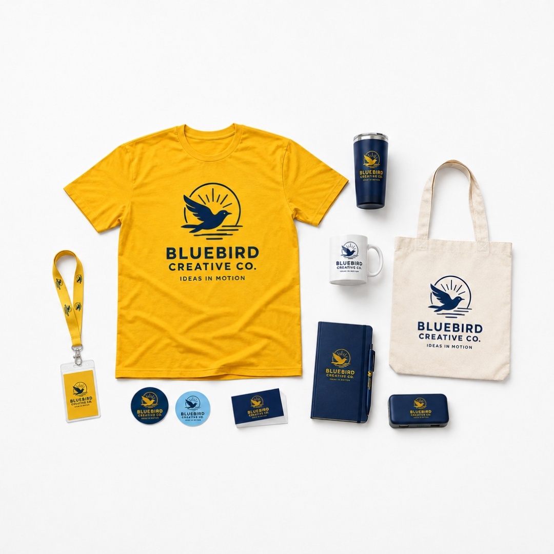 Custom apparel and promotional giveaways
