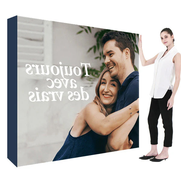 10' Fabric Pop-Up Display (Straight)